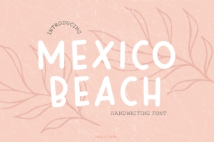 Mexico Beach Font Download