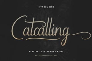 Catcalling Font Download