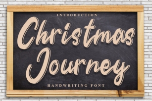 Christmas Journey Font Download