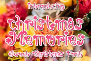Christmas Memories Font Download