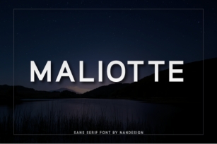Maliotte Font Download