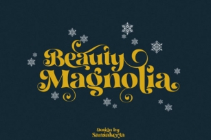 Beauty Magnolia Font Download