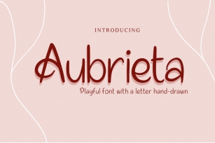 Aubrieta - Playful Font Font Download