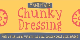 Chunky Dressing Font Download