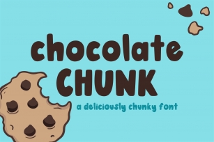 Chocolate Chunk Font Font Download