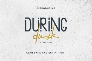 During Dusk Font Download