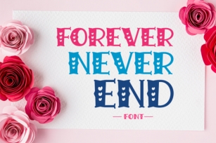 Forever Never End Font Download