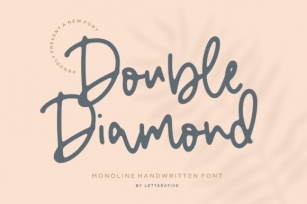 Double Diamond Font Download