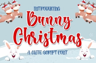Bunny Christmas Font Download