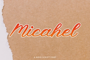 Micahel Script Bold Font Download
