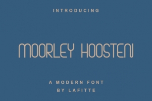 Moorley Hoosten Font Download