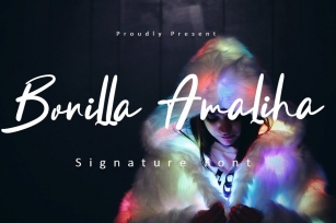 Bonilla Amaliha | Luxury Signature Font Font Download