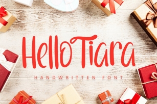 Hello Tiara | Modern Handwritten Font Font Download