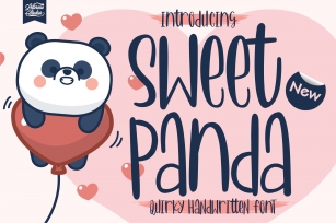 Sweet Panda - Quirky Handwritten Font Font Download
