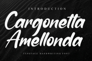 Cargonetta Amellonda Font Download