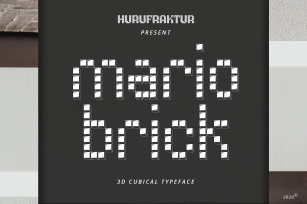 Mario Brick Font Download