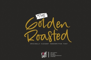 The Golden Roasted Font Download