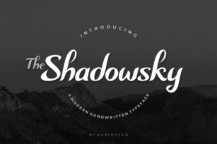 Shadowsky Font Download