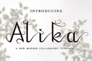 Alika Font Download