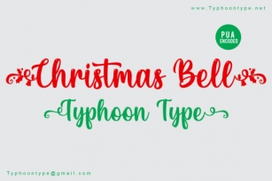Christmas Bell Font Download