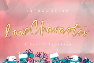 Love Character Font Download