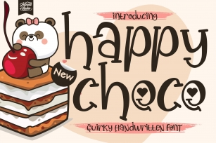 Happy Choco - Quirky Handwritten Font Font Download