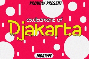 Djakarta 5 Fonts Font Download
