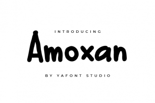 Amoxan Font Download