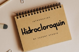 Hidrocloroquin Font Download