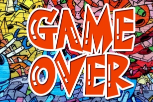 Game over Font Download
