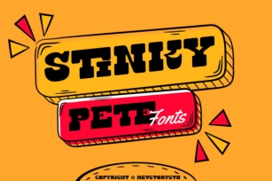 Stinky Pete Font Download