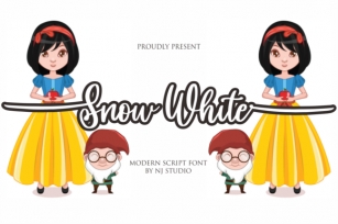 Snow White Font Download