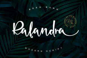 Rafandra Font Download