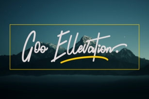 Goo Ellevation Font Download