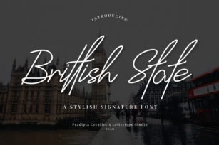 Brittish State Font Download
