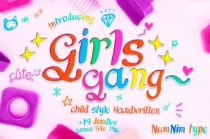 Girls Gang Font Download