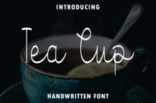 Tea Cup Font Download