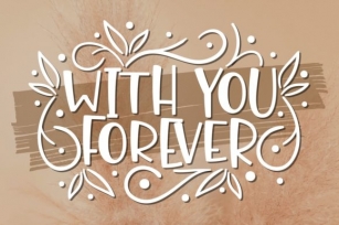 With You Forever Font Download