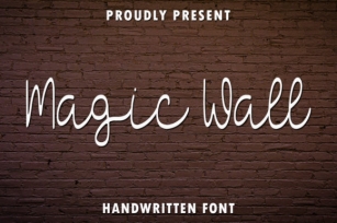 Magic Wall Font Download