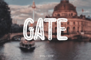 Gate Font Download
