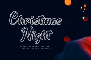 Christmas Night Font Download