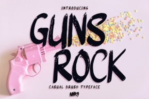 Guns Rock Font Download