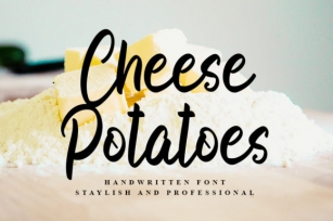 Cheese Potatoes Font Download