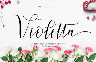 Hello Violetta Script Font Download