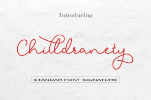 Chilldranety Font Download