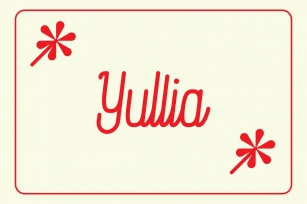 Yullia Font Download