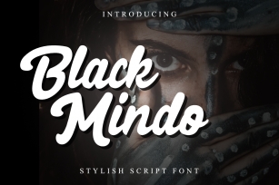Black Mindo Font Font Download