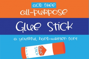 ZP Glue Stick Font Download
