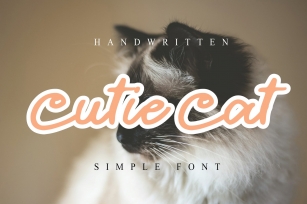 cutie cat Font Download