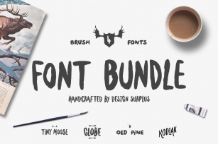 Brush Font Bundle (50% OFF) Font Download